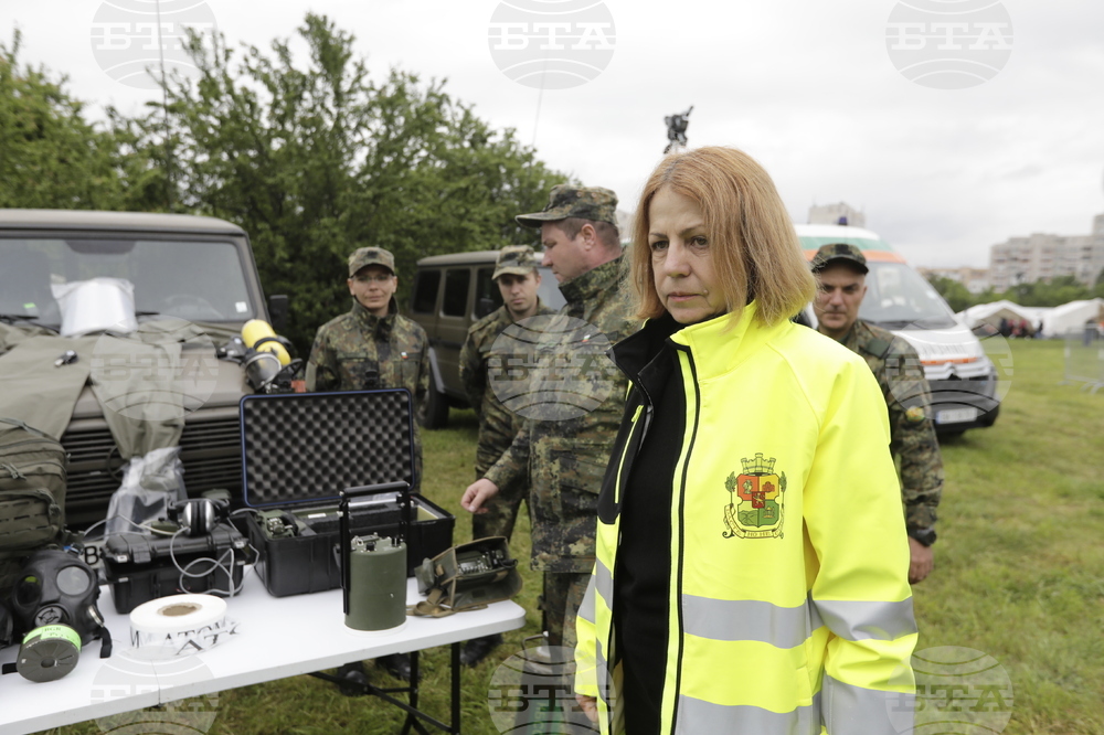 Учение по Плана за действие при земетресение