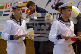 Варна - Световната купа по спортна гимнастика - Йордан Александров - награждаване