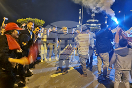 Турция - избори - празнуващи хора