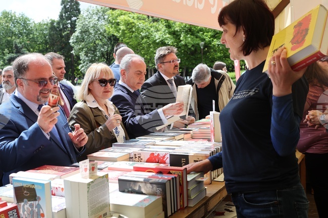 НДК - Пролетен панаир на книгата - откриване