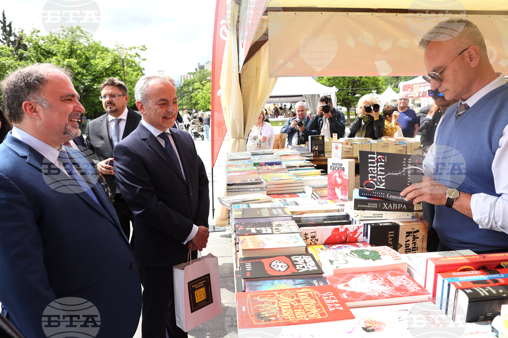 НДК - Пролетен панаир на книгата - откриване