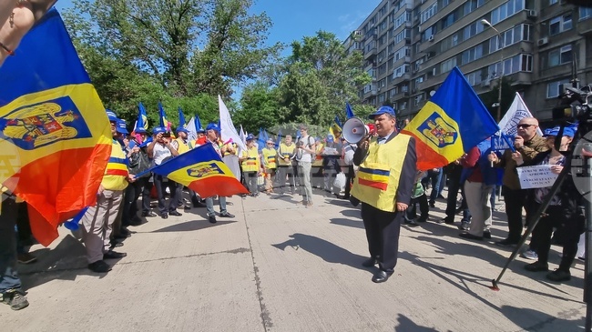  Румъния - Национална железопътна компания Че Фе Ре (CFR) - протест