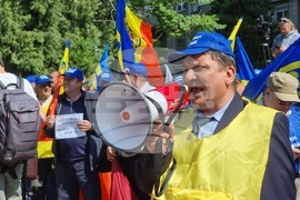 Румъния - Национална железопътна компания Че Фе Ре (CFR) - протест