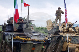 Ново село - Румен Радев - почетен строй