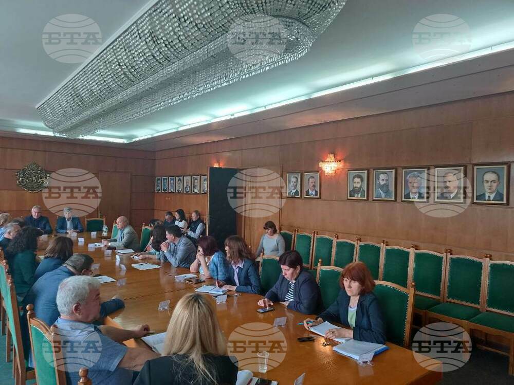 Община Плевен: Маслени портрети смениха черно - белите снимки на плевенските кметове в Заседателната зала на Общината