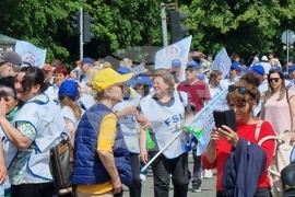 Румъния - протест - учители