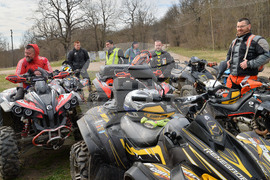 Село Малък Поровец - любители на екстремни спортове - АТВ