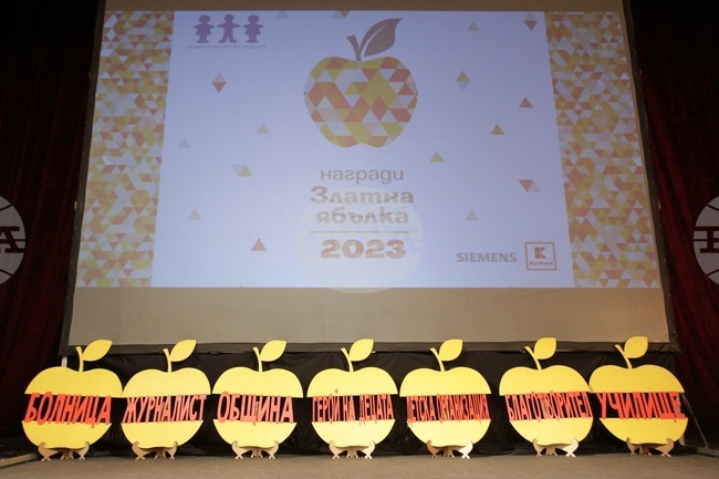 Национална мрежа за децата - годишни награди за принос към децата "Златна ябълка"