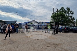 Село Долна махала - животновъди - протест