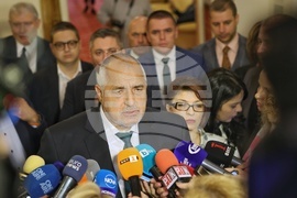 Парламент - кулоари - Бойко Борисов