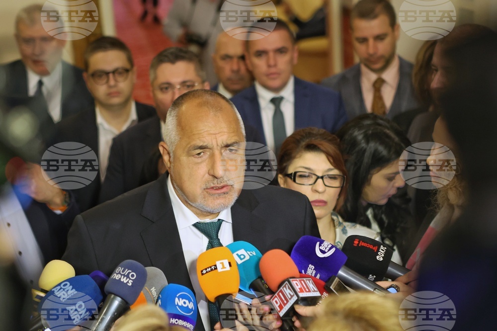 Парламент - кулоари - Бойко Борисов