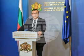 Министерски съвет - Сашо Пенов - брифинг