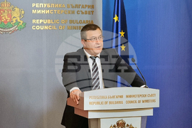 Министерски съвет - Сашо Пенов - брифинг