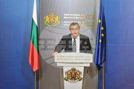 Министерски съвет - Сашо Пенов - брифинг