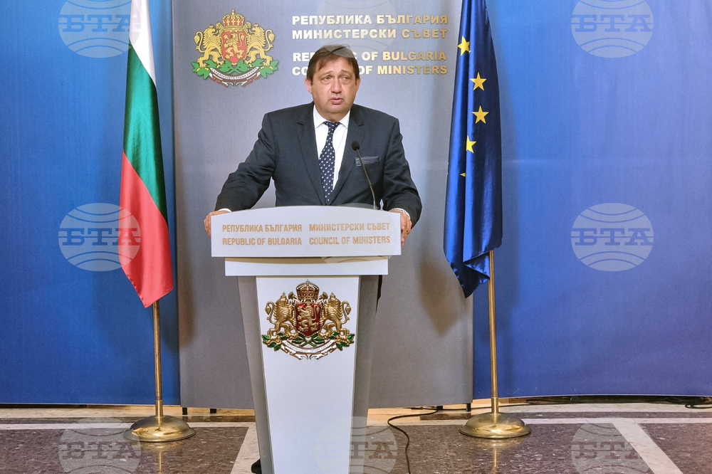 Министерски съвет - Иван Шишков - брифинг