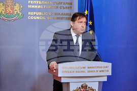 Министерски съвет - Иван Шишков - брифинг