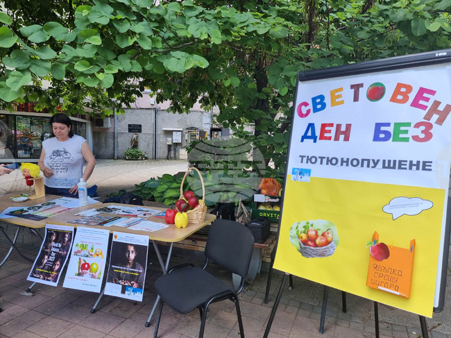 Разград - тютюнопушене - кампания