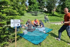 Габрово - Асен Меджидиев - откриване - игра „Ваканция, здравей! Да играем безопасно!“