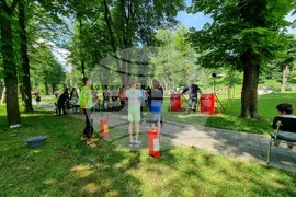 Габрово - Асен Меджидиев - откриване - игра „Ваканция, здравей! Да играем безопасно!“