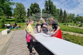 Габрово - Асен Меджидиев - откриване - игра „Ваканция, здравей! Да играем безопасно!“