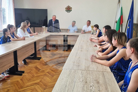 Търговище - Баскетболен клуб „Светкавица“ - среща с кмета