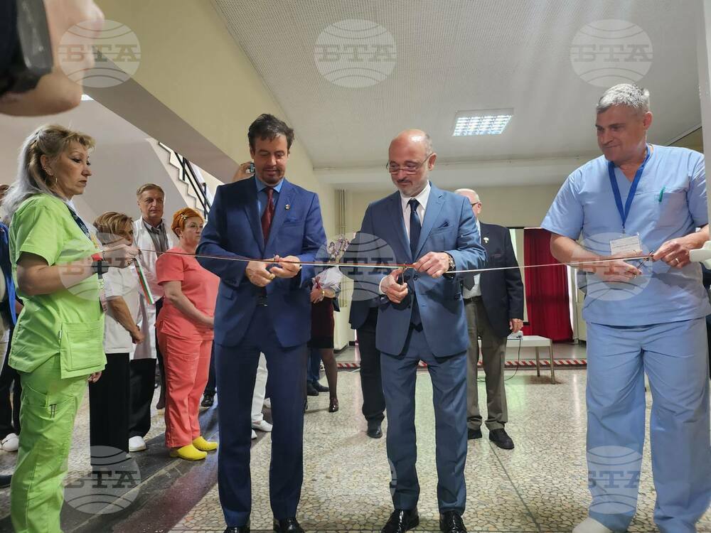 Министерство на здравеопазването: Министър Меджидиев откри новата Катеризационна лаборатория в Кардиологичното отделение на габровската болница