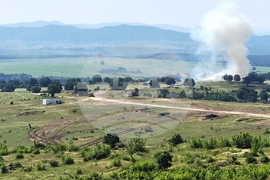 Село Корен - полигон "Корен" - учение