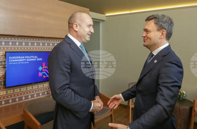 Румен Радев - Дорин Речан - среща