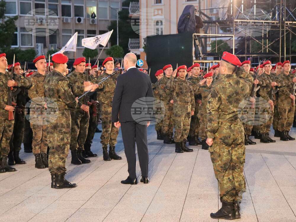 Враца - Ден на Ботев - митинг заря