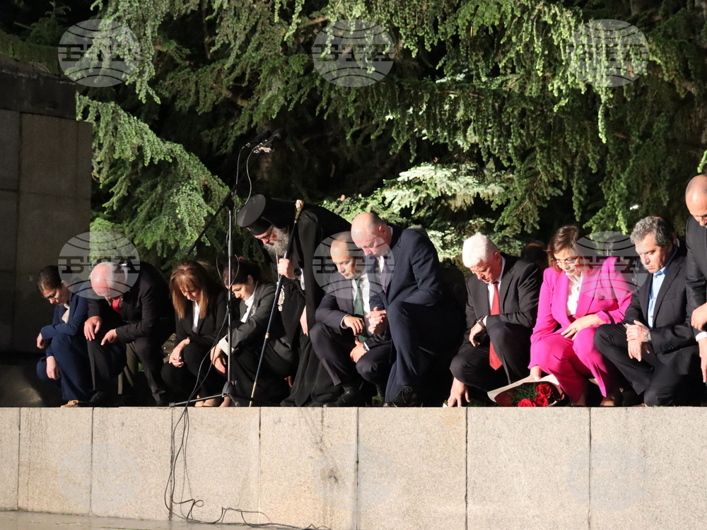 Враца - Ден на Ботев - митинг заря