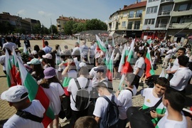 Kazanlak - Ceremonial blessing for prosperity on the occasion of the Day of Kazanlak and official ceremony of hoisting the flag of the town