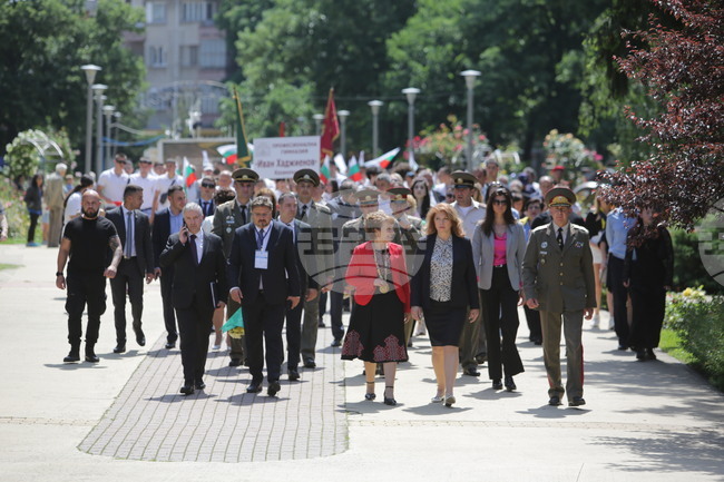 Казанлък - Христо Ботев - шествие