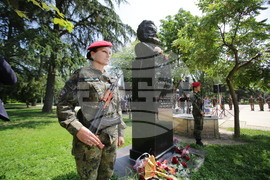 Kazanlak - Flower-laying ceremony on the occasion of the 147-th anniversary from the death of national poet Hristo Botev