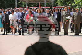 Kazanlak - Flower-laying ceremony on the occasion of the 147-th anniversary from the death of national poet Hristo Botev