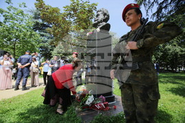 Kazanlak - Flower-laying ceremony on the occasion of the 147-th anniversary from the death of national poet Hristo Botev