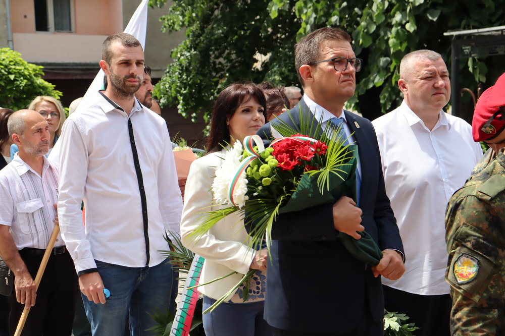 Хасково вече притежава камък – реликва от връх Вола 