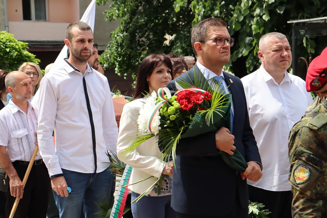 Хасково вече притежава камък – реликва от връх Вола 