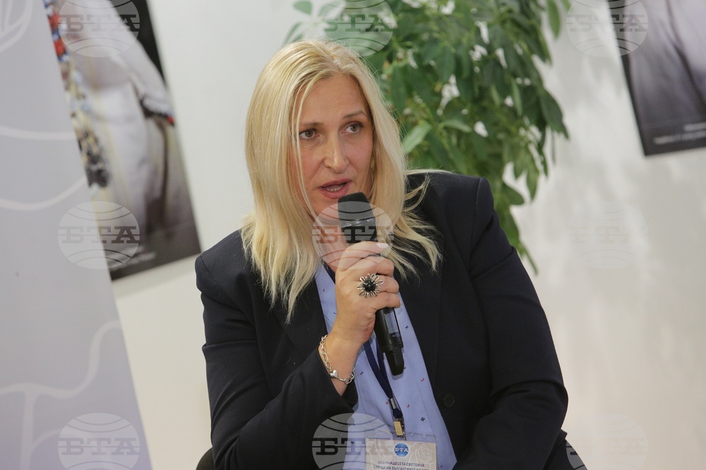 The 18th World Meeting of Bulgarian Media June 1 - 4 in Kazanlak - First Panel - Zhivka Milova