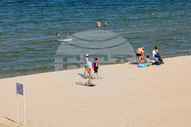 Слънчев бряг - плаж - изглед