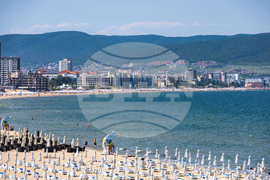 Слънчев бряг - плаж - изглед