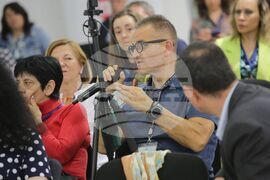 Осемнадесета Световна среща на българските медии 1 - 4 юни 2023, Казанлък - Втори панел - Евгени Веселинов