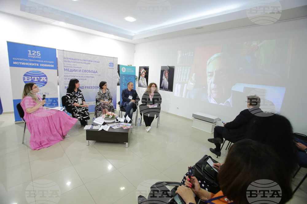 The 18th World Meeting of Bulgarian Media June 1 -  4 in Kazanlak - Panel 3 - Ivan Zhelev