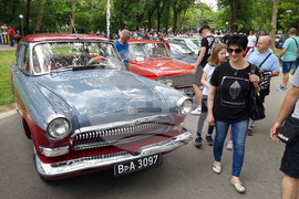 Русе - ретро автомобили - парад