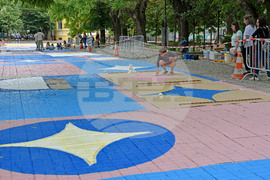 Варна - „Рисуване по асфалт“ - инициатива 