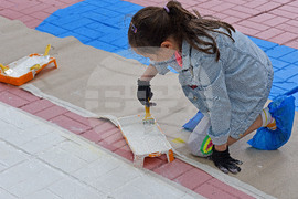 Варна - „Рисуване по асфалт“ - инициатива 