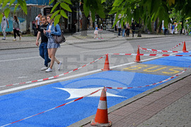 Варна - „Рисуване по асфалт“ - инициатива 