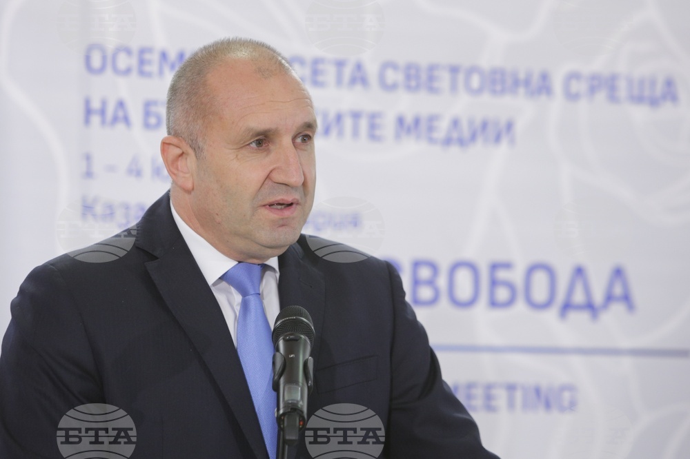 Осемнадесета Световна среща на българските медии 1 - 4 юни 2023, Казанлък - Румен Радев - обръщение