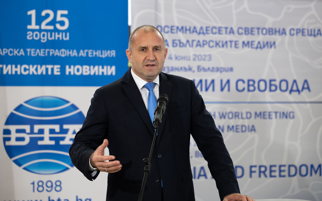Президентът: Само свободните медии могат да отстояват истината и справедливостта, да отразяват факти, а не да ги измислят