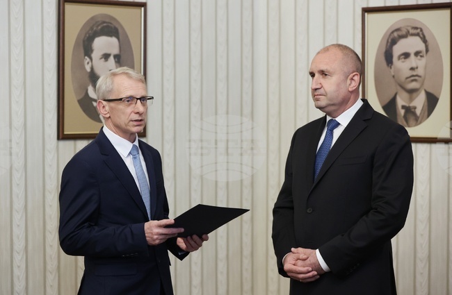 Румен Радев - Николай Денков - мандат