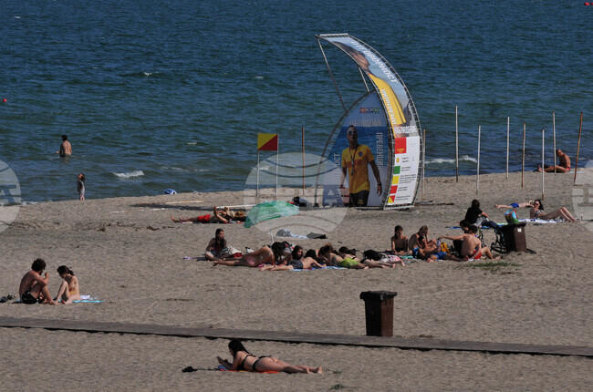 Бургас - хубаво време - плаж